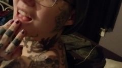 Kissable Ginger Nerd Smoking, Huge Tits, Tattoos.