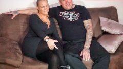 LETSDOEIT – German Tattooed Couple Destroys For The First Time On Tape