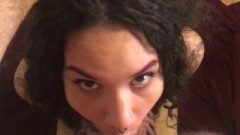 POV Amateur Latina Deepthroat Tattooed Teen Facefuck Throatfuck Sola Stawr