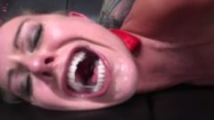 Experienced Tattooed Bitch Texas Patti Rough Mouth Fuck And DP