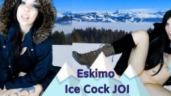 Spicy Eskimo Ice Penis JOI & Fuck – Keep Warm By Stroking With Tattooed Chick