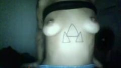 Incredible Tattooed Brazilian Flashes Her Body On Omegle
