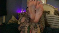 Tattooed Foot Goddess Ashley Feet JOI