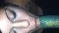 Tattoo Dick Blow Job
