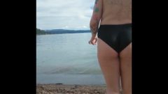 Inviting Beach Baby .. Huge Tittys .. Just Tattoo All Over .. Nasty Whore