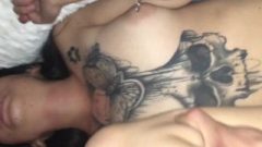 Starved Tattooed Princess Takes Smashed After Party