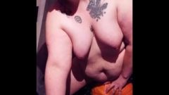 Tatted Fat Finds An Ingenious Way To Fuck A Pumpkin