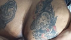 Monster Tatted Booty Bounces On My Thick Tool Pov