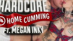 4k Part – Megan Inky Tatted Bitch Takes Destroyed Rough