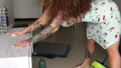 Fat Ass-Hole Tattoo Black Twerking