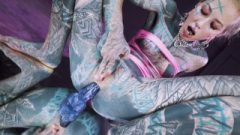 Trippy Hippie Play With Pippie – Solo Chick Tattoo Filthy Talk Anal Play
